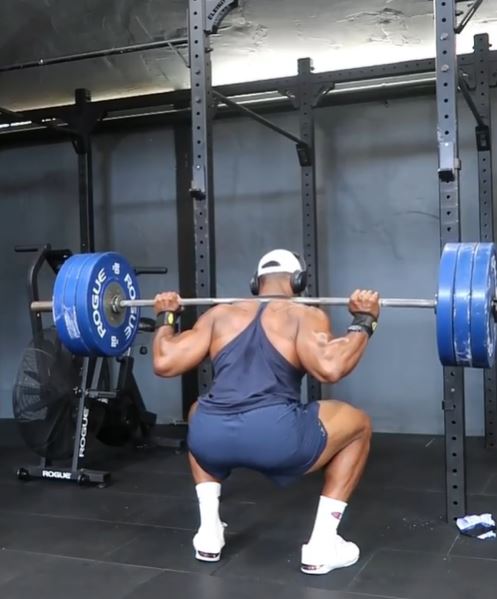 Obi Vincent back squat