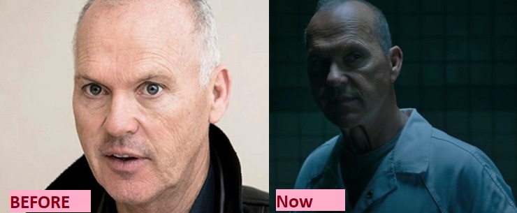 Michael Keaton before and after photo